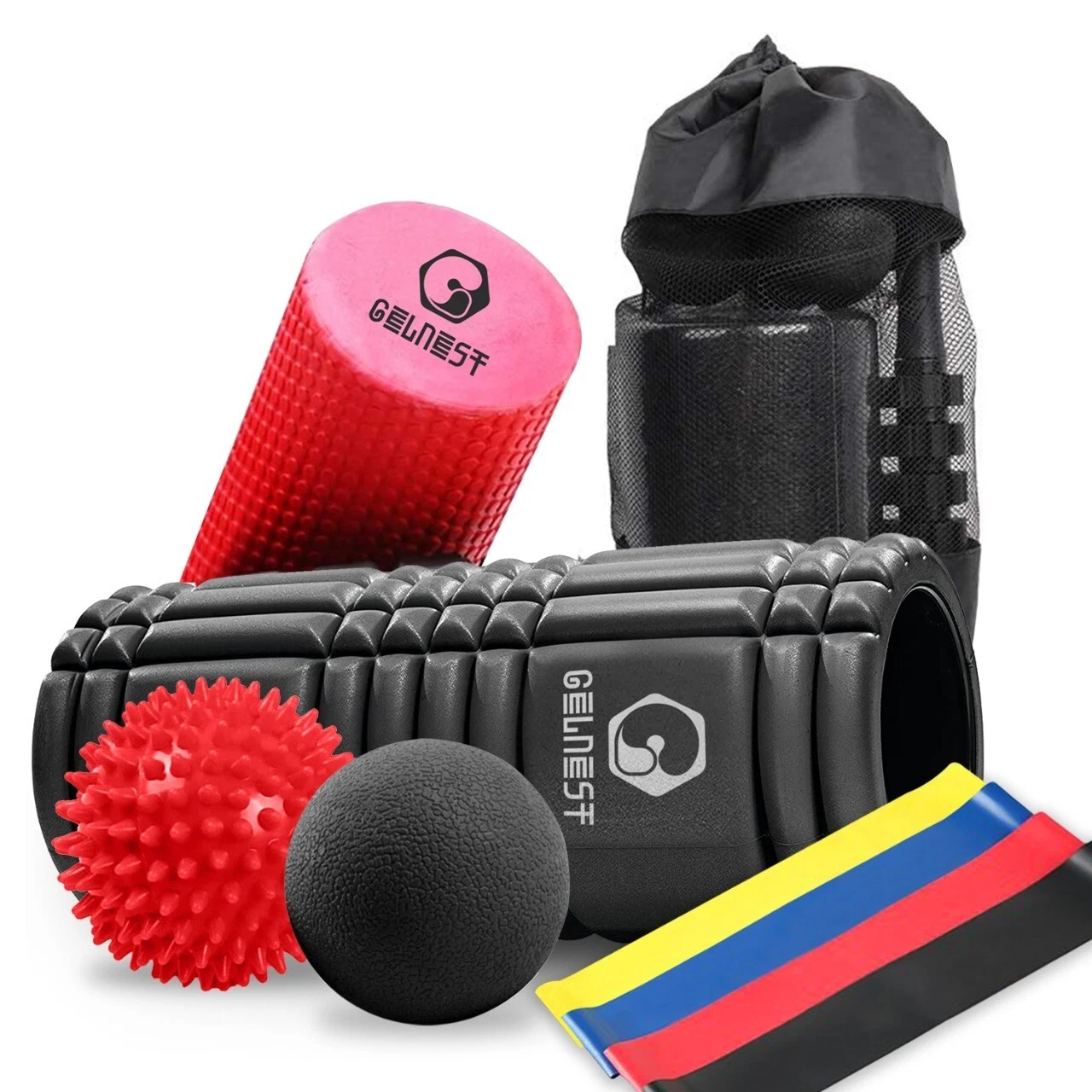 Foam Roller Set Fitness Foam Rollers for Deep Tissue Massage Muscle Foam Roller
Opens in a new windo
