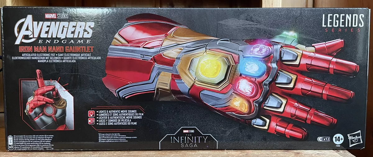 New Marvel Legends Infinity Saga Avengers Endgame Iron Man Nano Gauntlet  MISB