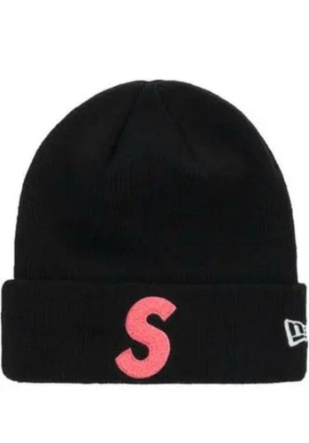 supreme 19FW New Era S logo beanie 
