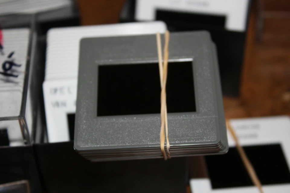 Огромный лот из 81 x 1987 Buick Opel промо цвет положительные слайды, 6 снимков Omega седан - Изображение 2 из 4