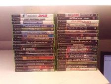 NICE XBOX VIDEO GAMES GOOD TO LKE NEW TESTED & WORKS PROBLEM FREE