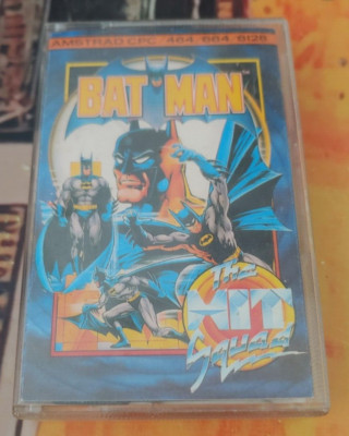 Batman (Imagine 1986) Amstrad CPC (Tape, Box, Manual) working 8-bit CIB