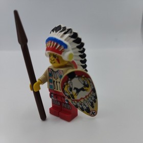 LEGO Indian Tribal Chief Minifigure - 6746 6766 6763 6709 Western
