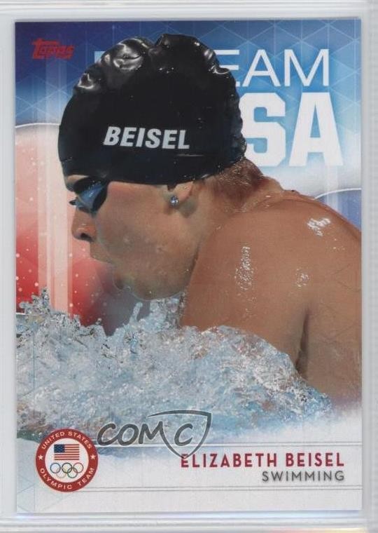 2016 Topps US Olympic & Paralympic Team and Hopefuls Elizabeth Beisel #73 0t5