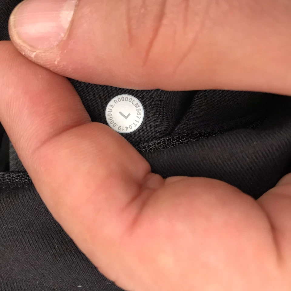 Pantalón deportivo Lululemon Discipline alto para hombre L (32x34) negro rendimiento Foto 4 de 4