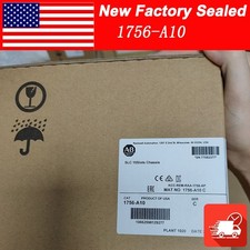 NEW Sealed AB 1756-A10 ControlLogix 10 Slots Chassis 1756A10