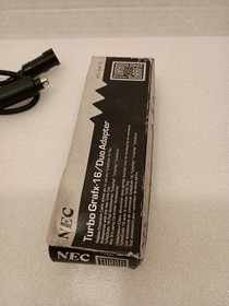 NEC TurboGrafx-16 Duo Adapter Cable With Box And Instructions
