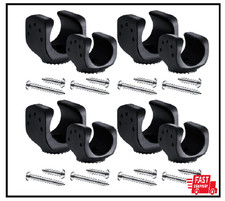 8 Pieces Flashlight Mounting Brackets with Screws Versatile Clip Mount for LED F