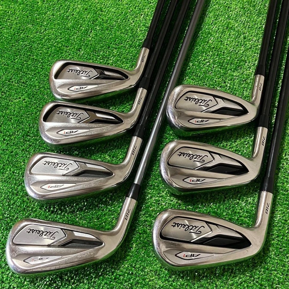 Titleist 718 AP1 Lefty Iron Set 4-pw / MCI 60 S - Image 2 of 4