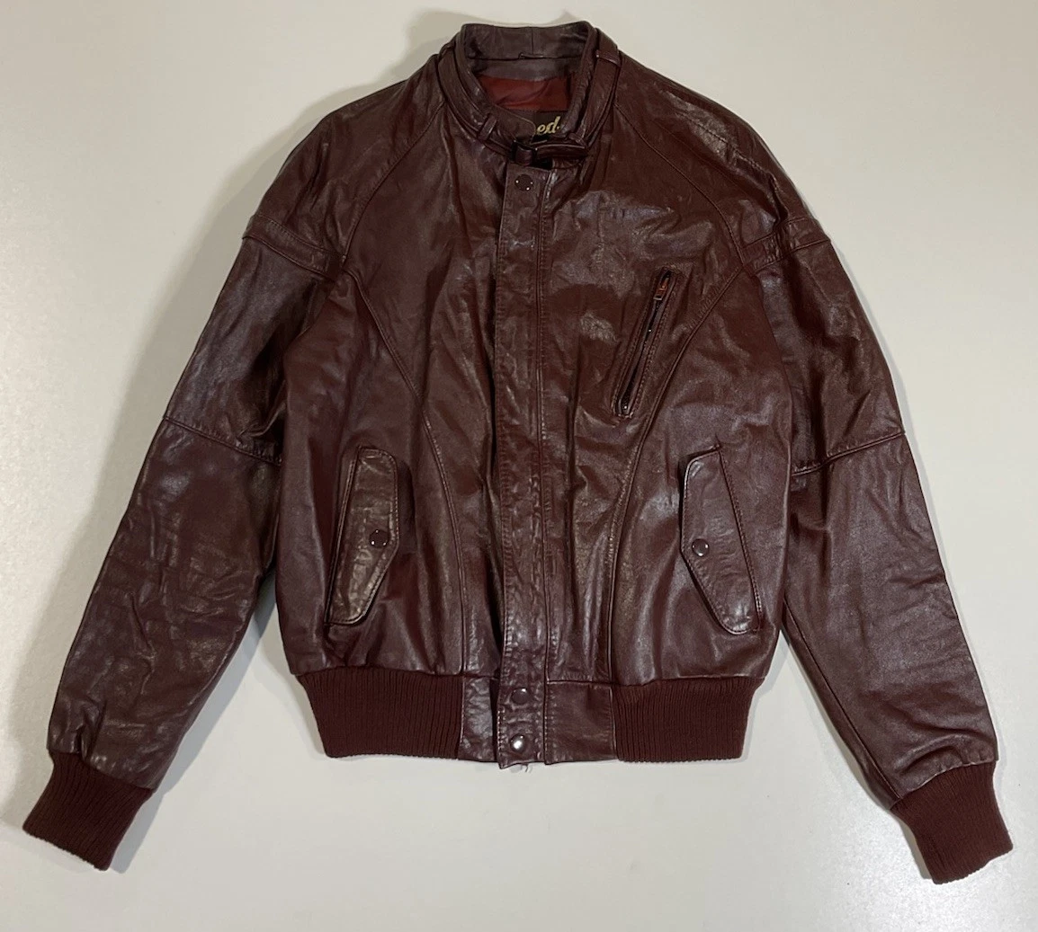 reed sportswear leather jacket products for sale | eBay