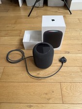 Apple HomePod Siri Smart Wi-Fi Speaker Space Grey Boxed - Black A2825