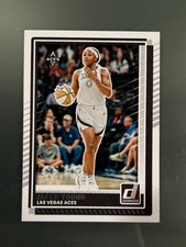 Jackie Young, Las Vegas Aces 2025 Panini Donruss WNBA #60 Card