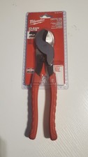 Milwaukee 48-22-6104 Cable Cutting Pliers Beveled Jaw Comfort Grip NEW