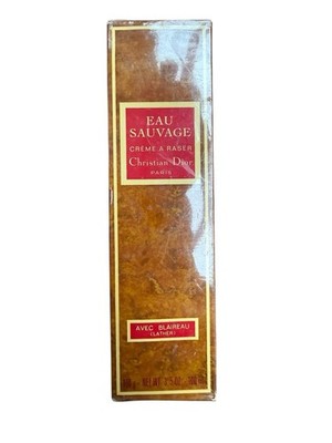 Christian Dior Eau Sauvage Rasiercreme Schaum 100ml (Vintage) Versiegelt