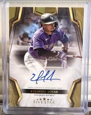 2024 Topps Five Star ON CARD AUTO EZEQUIEL TOVAR RC Rockies