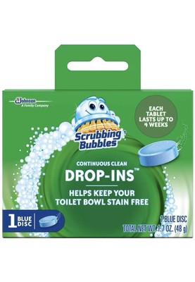 Scrubbing Bubbles Vanish Toilet Cleaning Drop-Ins Tablet - 1.7 Oz - Pack of 36