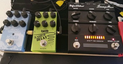 Hughes & Kettner Stompman 50 Watt  Gitarren Verstärker + Reverb & Delay