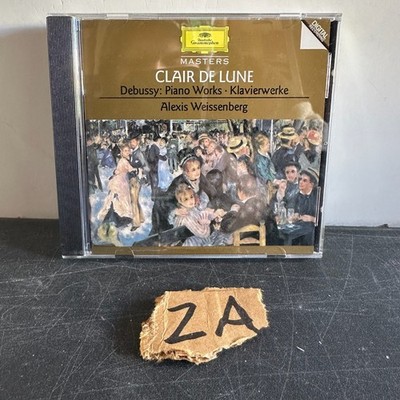 Debussy - Clair de Lune CD 1994 Piano Works Alexis Weissenberg Classical