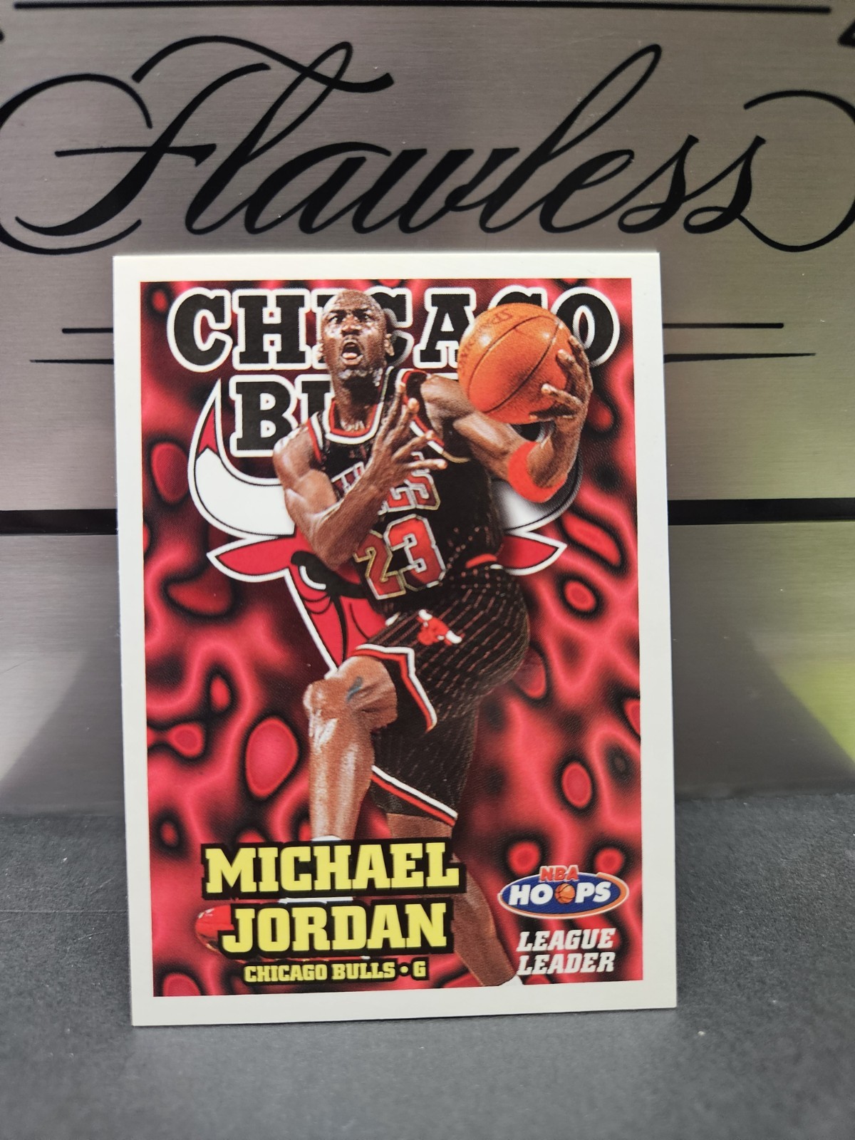 1997-98 Skybox NBA Hoops Scoring Leaders Michael Jordan Sharp Card # 1