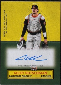 【美品】Adley Rutschman_オンカード直筆サイン_ Adley Rutschman Autograph | eBay
