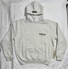 Fear of God Essentials Hoodie (SS22) Light Oatmeal BRAND NEW with Tags | XS-XL