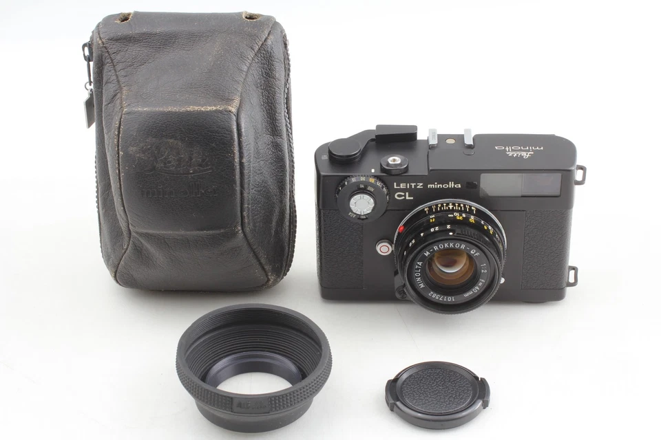 【Exc+5】 Leitz Minolta CL Rangefinder Body M-Rokkor QF 40mm f/2 Lens From JAPAN - Image 3 of 4