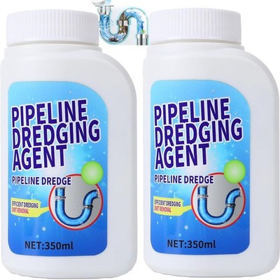 Powerful Pipe Dredging Agent,Pipeline Agent for Kitchen and 2PCS 