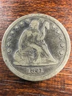 1841-P Seated Liberty Quarter 25C Key Date Scarce! ONLY 120K MINTED!