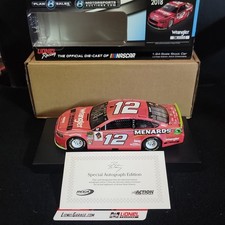 Ryan Blaney 12 Wrangler 2018 Ford Fusion 1:24 Auto Color Flash Coat 2/60 RARE