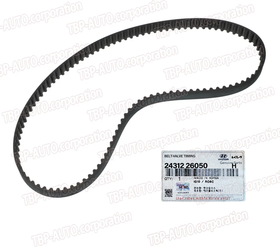 原始设备制造商 ® 1.6L 阀门定时带 1996 - 2011 Accent 2006 - 2011 起亚里约里约热内卢 5 2431226050 — 第 4/4 张图片