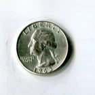 1963-D Washington Quarter 90% Silver | Uncertified Circulated