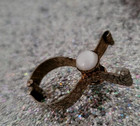 Vintage Mother Of Pearl Glove Purse Clip No Chain  — photo 2