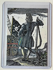 Stede Bonnet Limited Edition Artist Signed “Legendary Pirate” Trading Card 1/10
