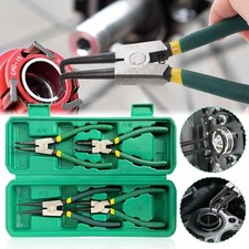 4PC 7" Circlip Pliers Set Internal External Bent Straight Ring Remover Retaining