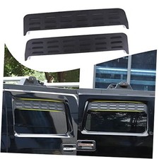 Car Rear Side Window Louvers Exterior Accessories Compatible with Black A