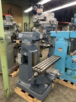 Bridgeport 1-1/2 HP Vertical Ram Type Turret Milling Machine, Model BR2J