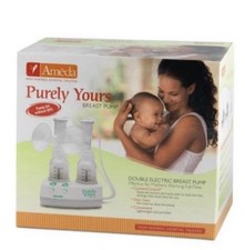 Ameda Purely Yours Electric Breast Pump Milk Collection w DVD and Instructions