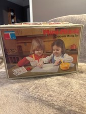 1979 Vintage Tupperware Toys Mini Mix It Children's Mixing Set