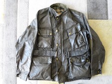 Mascot waxed cotton motorcycle jacket scrambler vintage size L