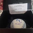 Bobby Witt Jr. Signed Kansas City Royals Baseball MLB Fanatics Authentic COA