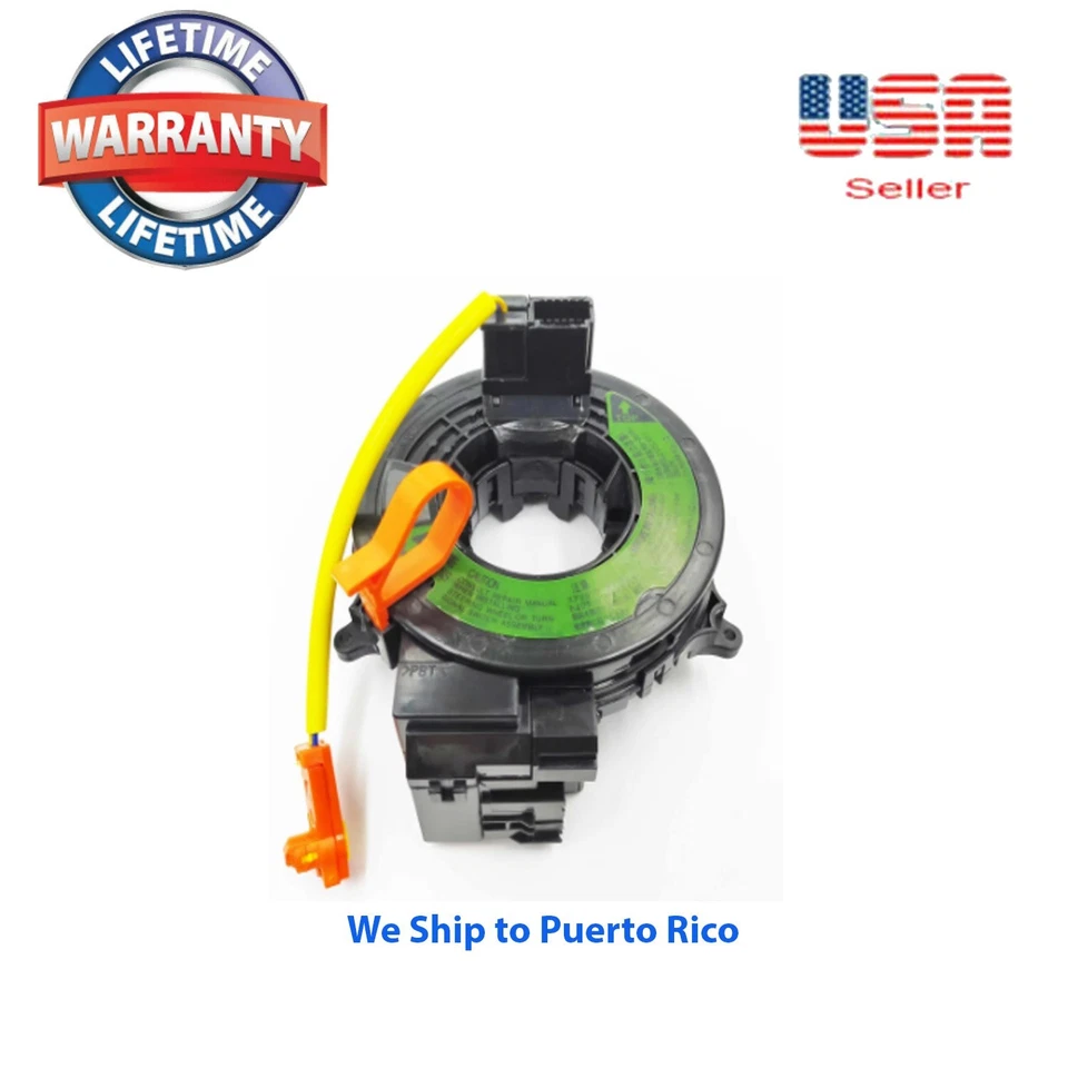 Cable espiral de resorte de reloj para Toyota Sequoia 4,7 L Tundra 3,4 L 4,7 L 2003-2004 Foto 2 de 4