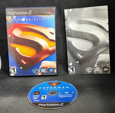 Superman Returns: The Videogame (PS2 / Playstation 2) Complete CIB Tested