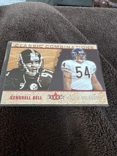 2002 Fleer  - Classic Combinations #1 CC Brian Urlacher Kendrell Bell