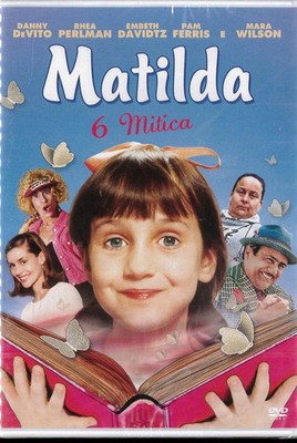 DVD MATILDA 6 MYTICA Danny DeVito Rhea Perlman Mara Wilson Neu Sealed 1997
