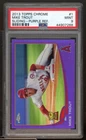 Mike Trout Card 2013 Topps Chrome Purple Refractor #1 PSA 9