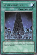 YuGiOh Systemabsturz (V.1) CRV-DE041 Rare Light Played 1st