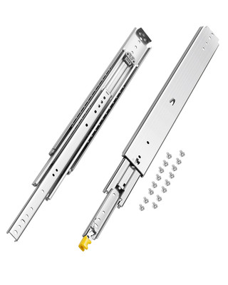 VEVOR 1 Pair 16-60 in Soft-Close Drawer Slides Ball Bearing Full Extension