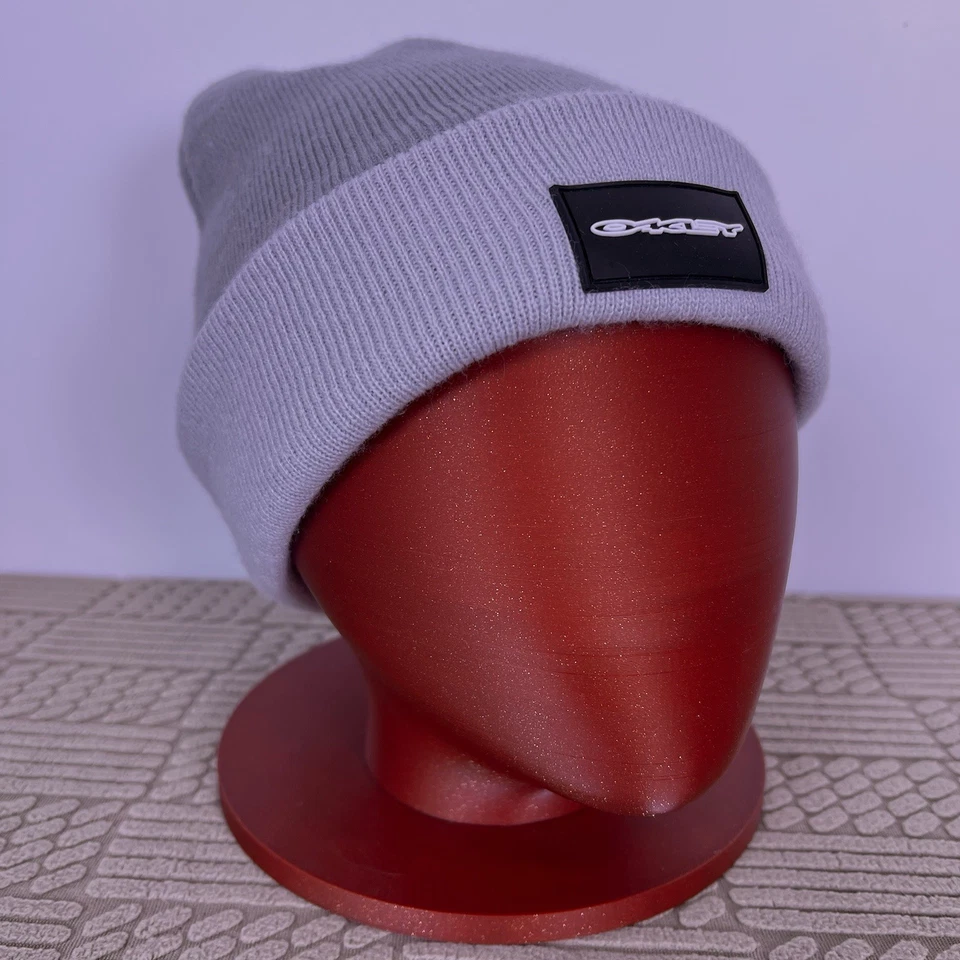 Gorro Oakley Performance Talla Única Poliéster Gris Forrado de Vellón Sombrero Toboggin Foto 3 de 4