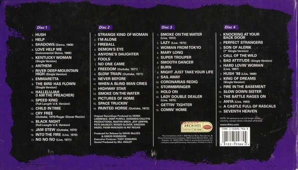 DEEP PURPLE Shades 1968-1998 ( 4 CD Digibook 1999 Warner Archives / Rhino ) - Bild 2 von 2