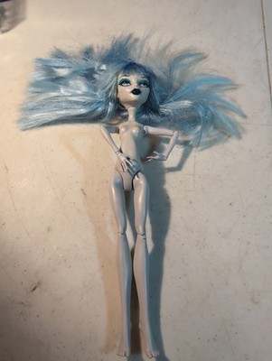 Monster High Freaky Fusion Ghoulia Yelps  Nude Nice Condition